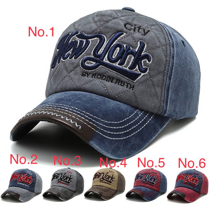Topi Baseball Pria Wanita NEW YORK CITY