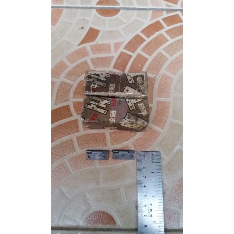 Engsel piano mini uk 2,5X1 Cm, Min pembelian 2 set