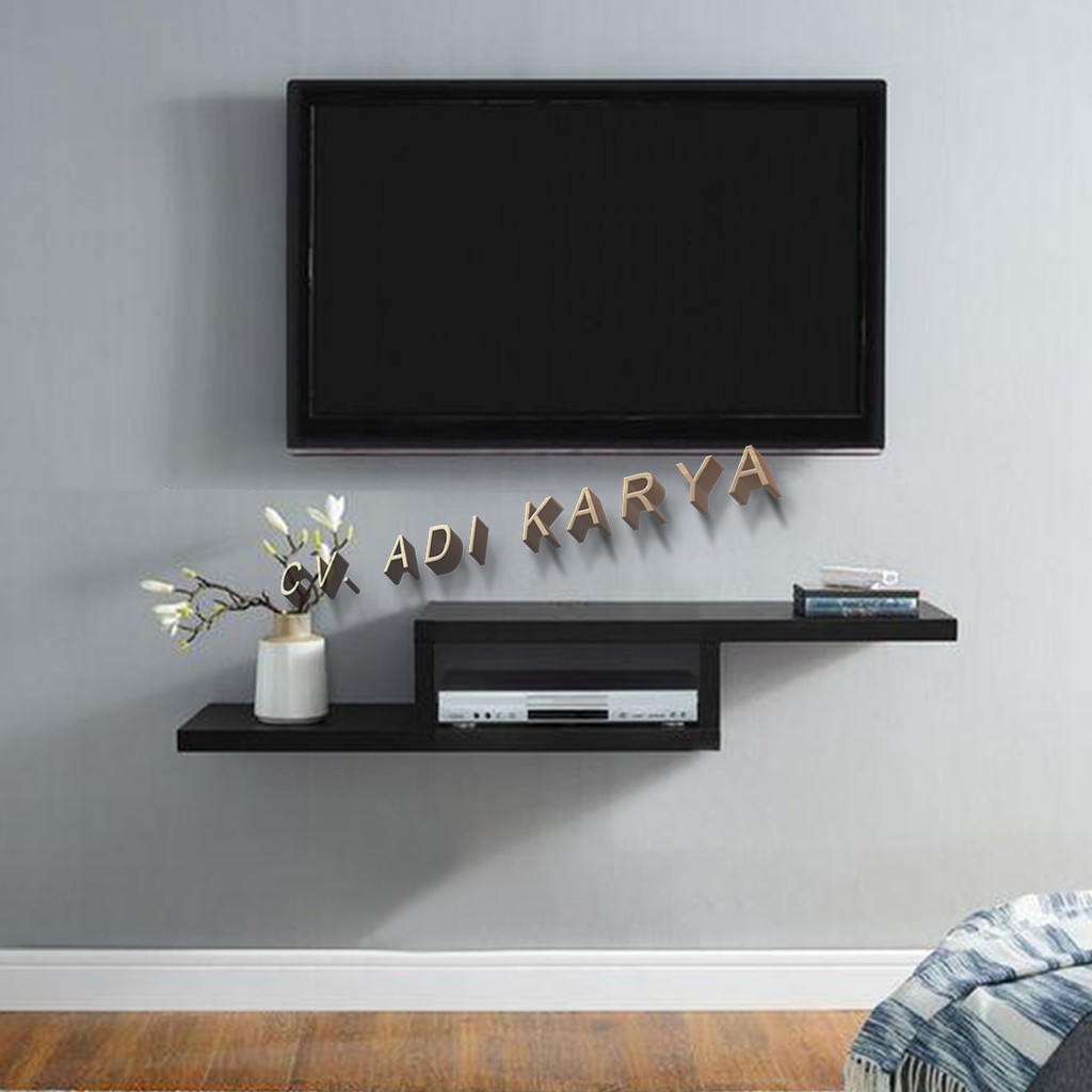  Rak  Tv  Dinding Minimalis  Dekorasi  Meja  Gantung Susun 