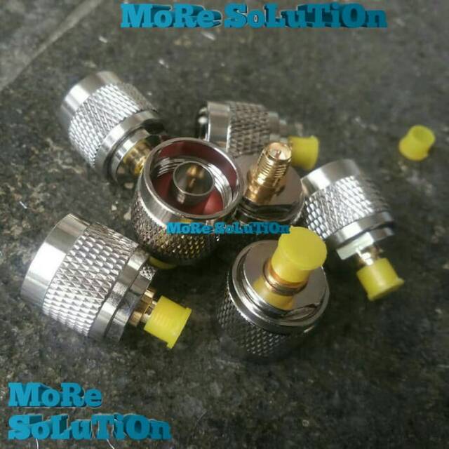 Adapter n male to rp sma female