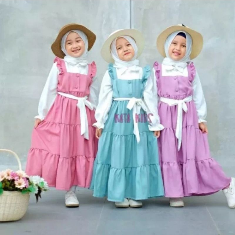 gamis ANAK LYVIA DRES // GAMIS ANAK REMAJA // GAMIS ANAK TERLARIS // GAMIS ANAK UNTUK UMUR 2-13 TAHU