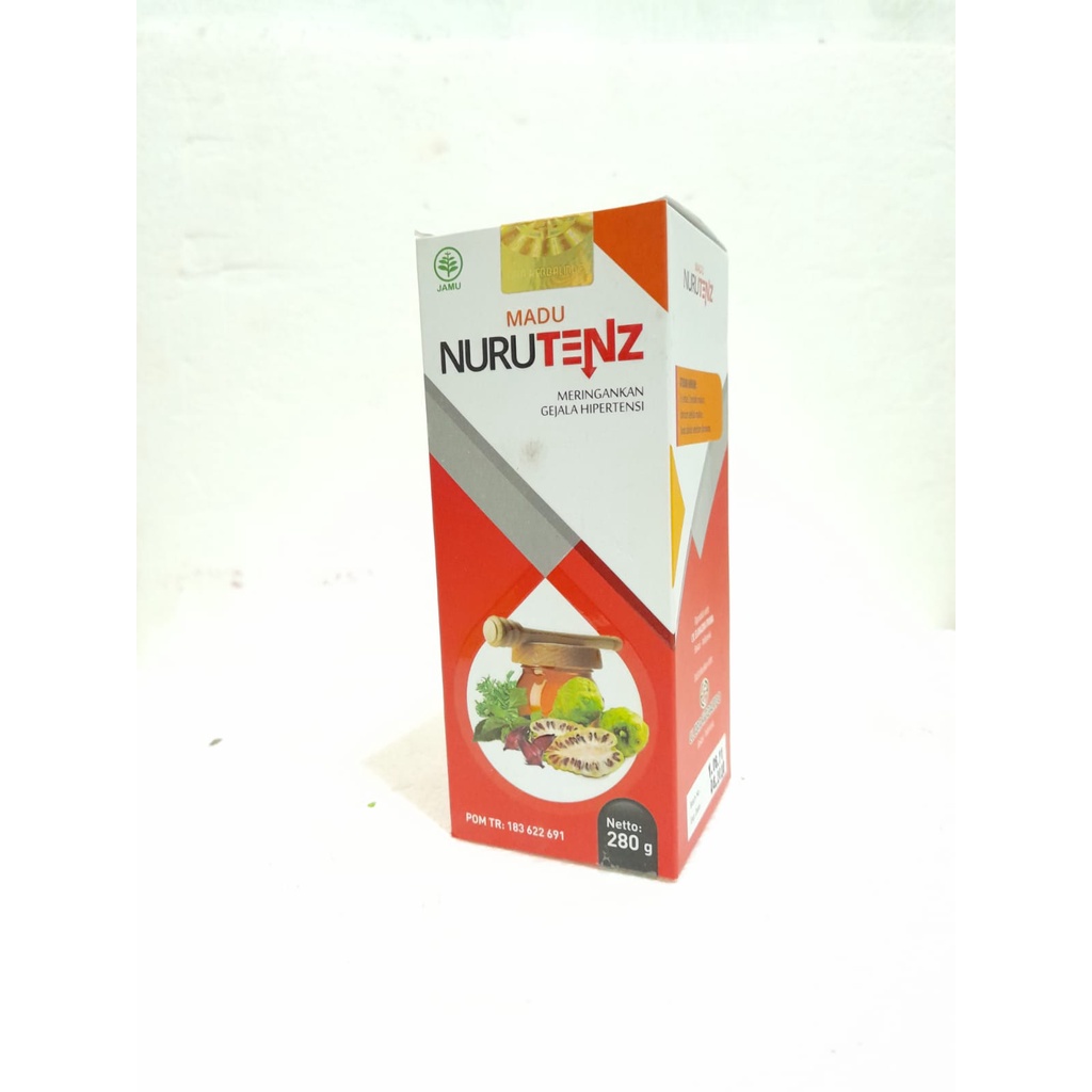 

MADU NURUTENZ ORIGINAL 280 GRAM - MENURUNKAN GEJALA HIPERTENSI