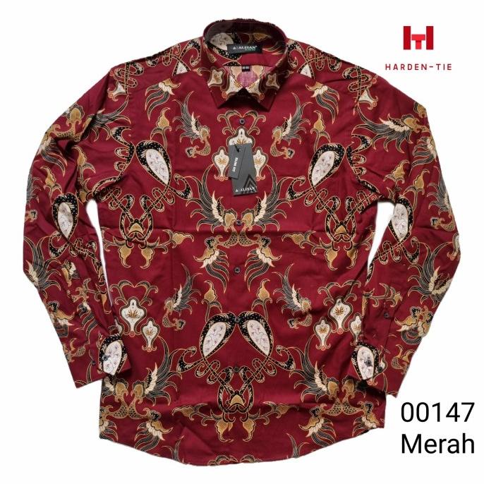 Batik Alisan Lengan Panjang Slim fit 10520