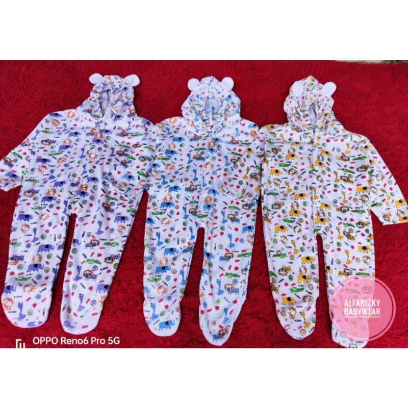 BAJU KODOK/JUMPSUIT BAYI TUTUP KAKI