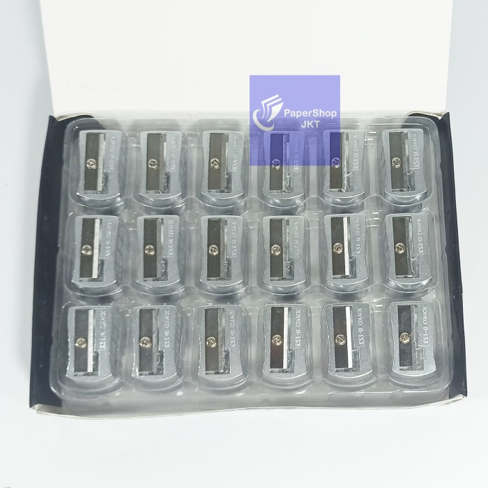 

TULIS-ALAT- SHARPERNER - RAUTAN PENSIL JOYKO GREY B-153 - B153 ( PERPC ) -ALAT-TULIS.