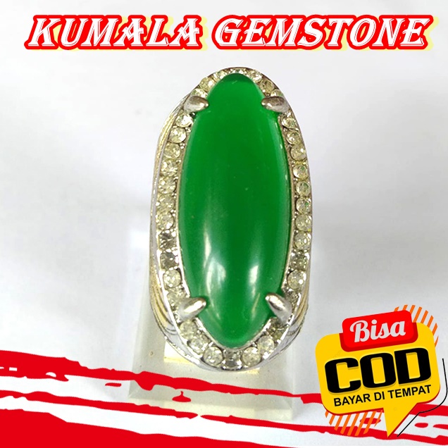 Cincin Batu Bacan Cina Size Pandan