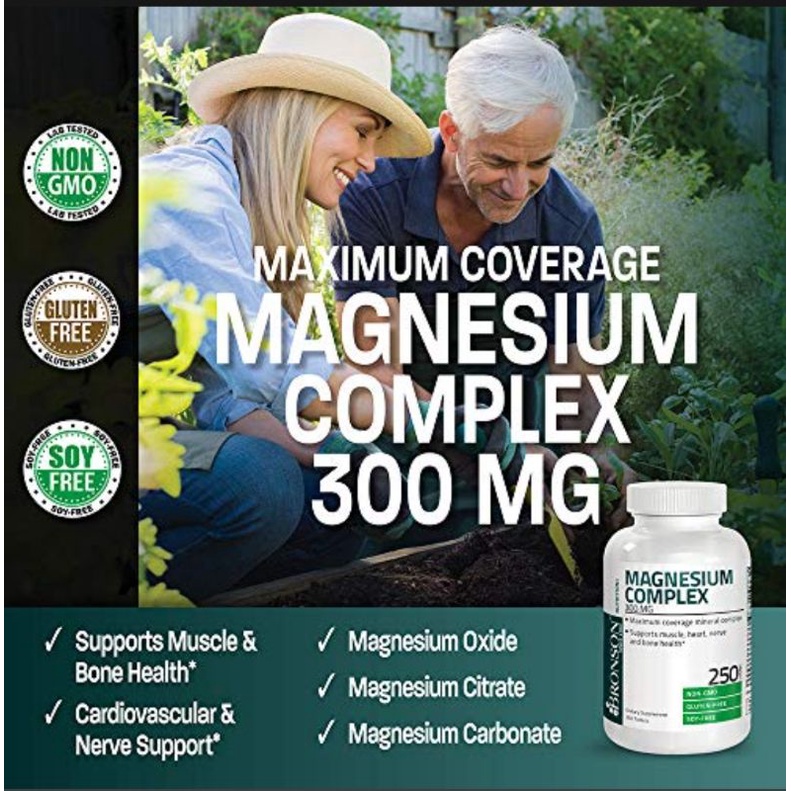 Bronson Magnesium Complex 300Mg (250)