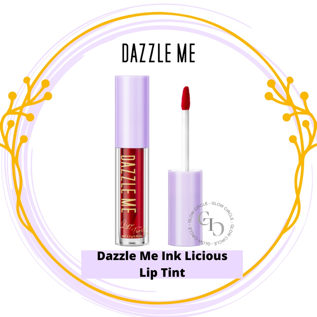 DAZZLE ME Ink-Licious Lip Tint | Mattedorable Long Lasting Hyper Moisturizing Lip Stain [BPOM] [TARABABYSTORE]