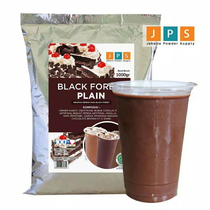 

JPS BUBUK MINUMAN BLACK FOREST/ BUBUK MILKSHAKE KEMASAN 1KG