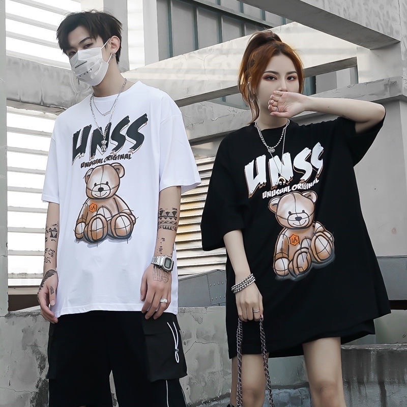 KAOS DISTRO IMPORT PRIA WANITA KOREA AMERIKA BERUANG BEAR BM16