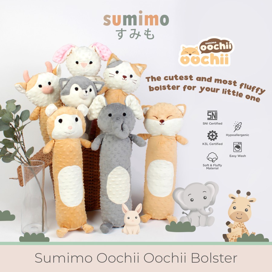 Sumimo Oochii Oochii Bolster [Toddler + Kids] Termurah