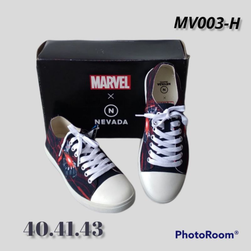SEPATU TALI PRIA MARVEL X NEVADA BRANDED MATAHARI MURAH SPTTLNVDMRVL2228