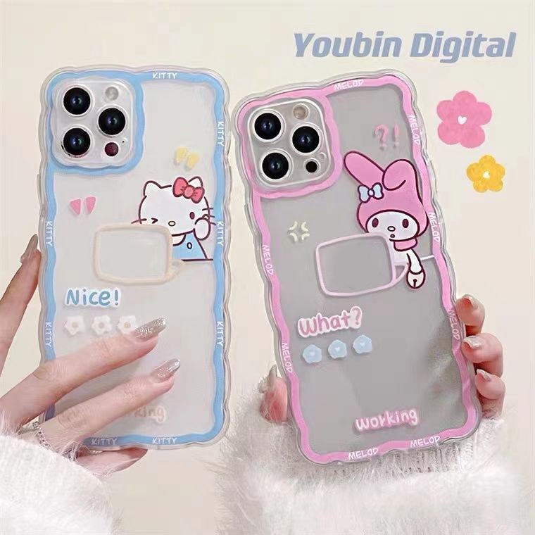 Soft Case Bahan TPU Motif Kucing Untuk Iphone 13 12 Mini 11 Pro X XR XS Max SE 2020 6 6S 7 8 Plus