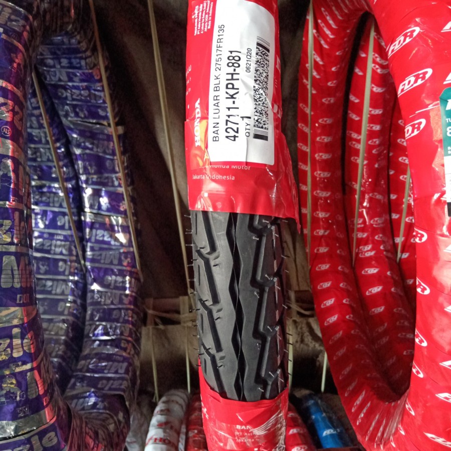 Ban Luar Motor 17 Federal AHM Honda 275-17 KPH Non Tubeless