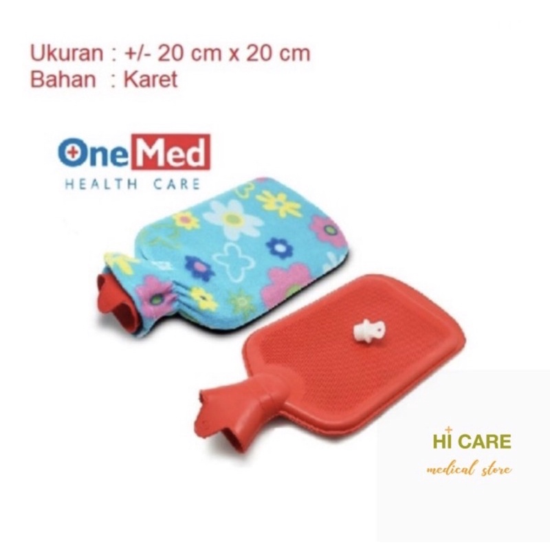 Karet kompres Air Panas Onemed dengan Cover / WWZ Onemed