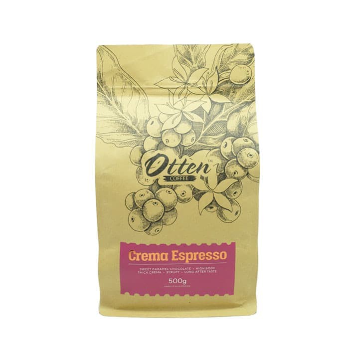 

Otten Coffee Crema Espresso 500 gram Kopi | Espresso Blend Best Seller - kkp114