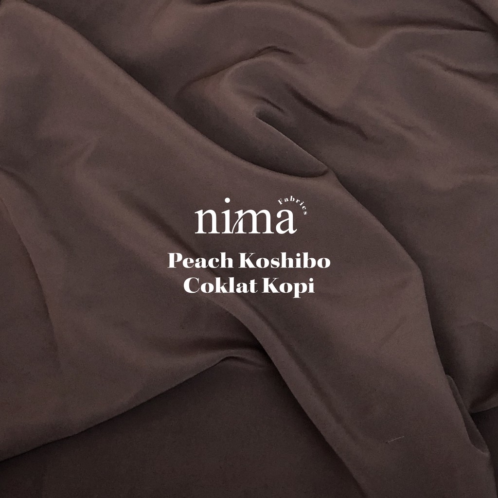 1/2 Meter Kain Peach Koshibo Premium (lebar 150cm)