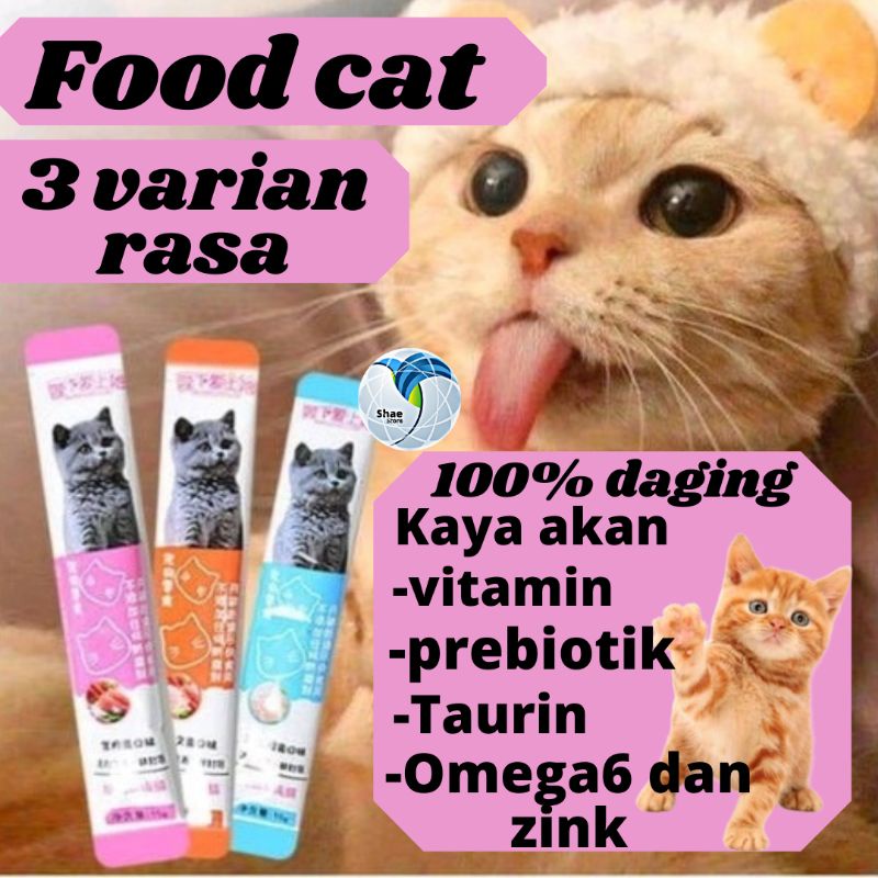 SNACK CAMILAN KUCING MAKANAN RINGAN KUCING SALMON CHIKEN TUNA