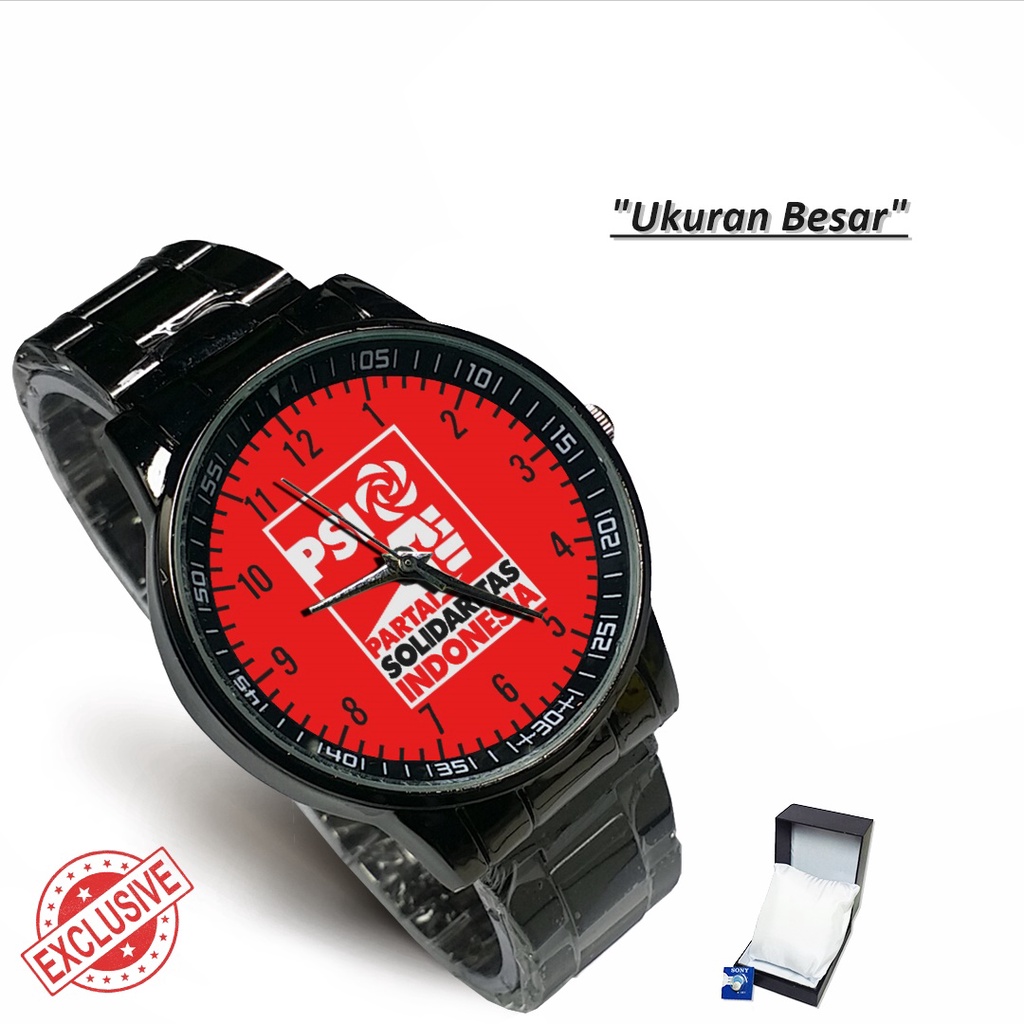 Jam Tangan Rantai Couple PARTAI SOLIDARITAS INDONESIA - 01 (Nice)