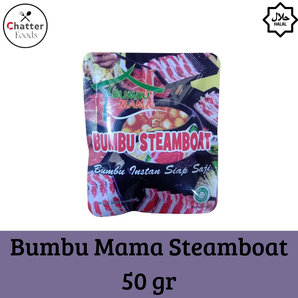 

Bumbu Steamboat 50gr Bumbu Mama / Bumbu Instant / Bumbu Steam boat