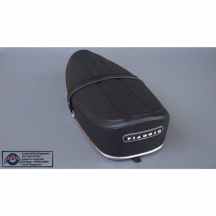 {Variasi Motor} Jok Vespa PTS Model Klasik Timbul Tipe V1 Otomotif / Aksesoris Motor