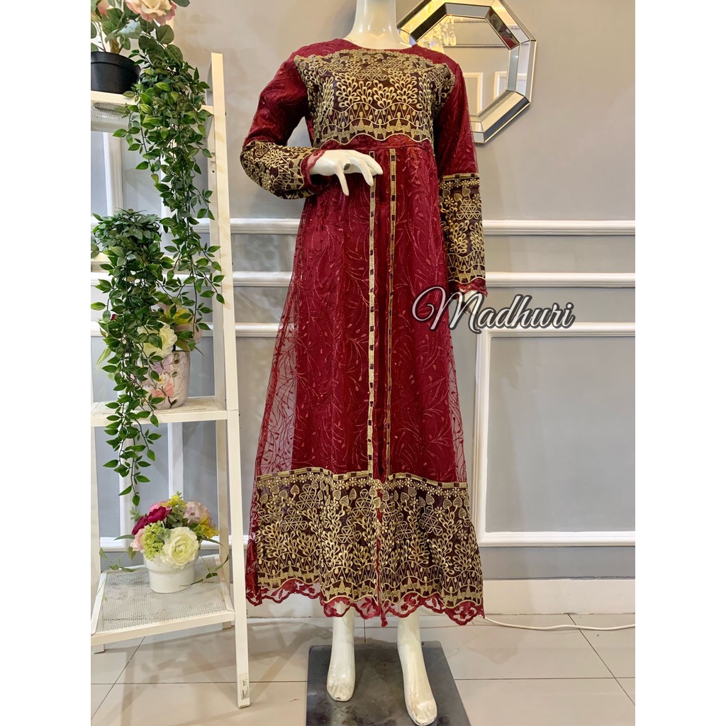 LORA FASHION - GAMIS MADHURI ORIGINAL - GAMIS MUSLIMAH/GAMIS PESTA/GAMIS LEBARAN/GAMIS ACARA FORMAL 