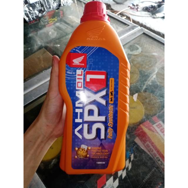 Oli mesin ahm honda Spx 1 1200 ML 1,2 liter cocok untuk motor gede Original Spx Honda