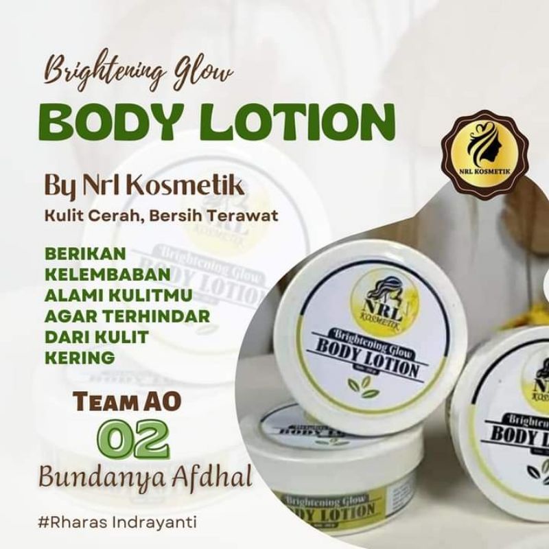 BRIGHTENING GLOW BODY LOTION NRL