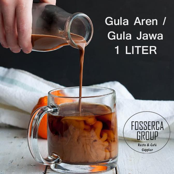 

Gula Aren Cair / Gula Jawa Cair / Brown Sugar Syrup 1 Liter TERLENGKAP