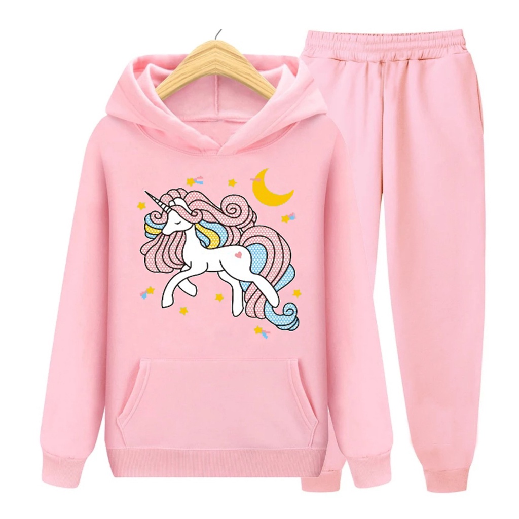 YMF - Setelan Sweater Hoodie Kuda Poni | Anak-Remaja ( SET Hoodie - Kuda Poni )®