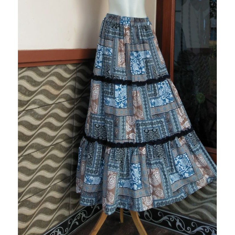 Rok CANDA RAYON kualitas ORY,Rizqi Collection