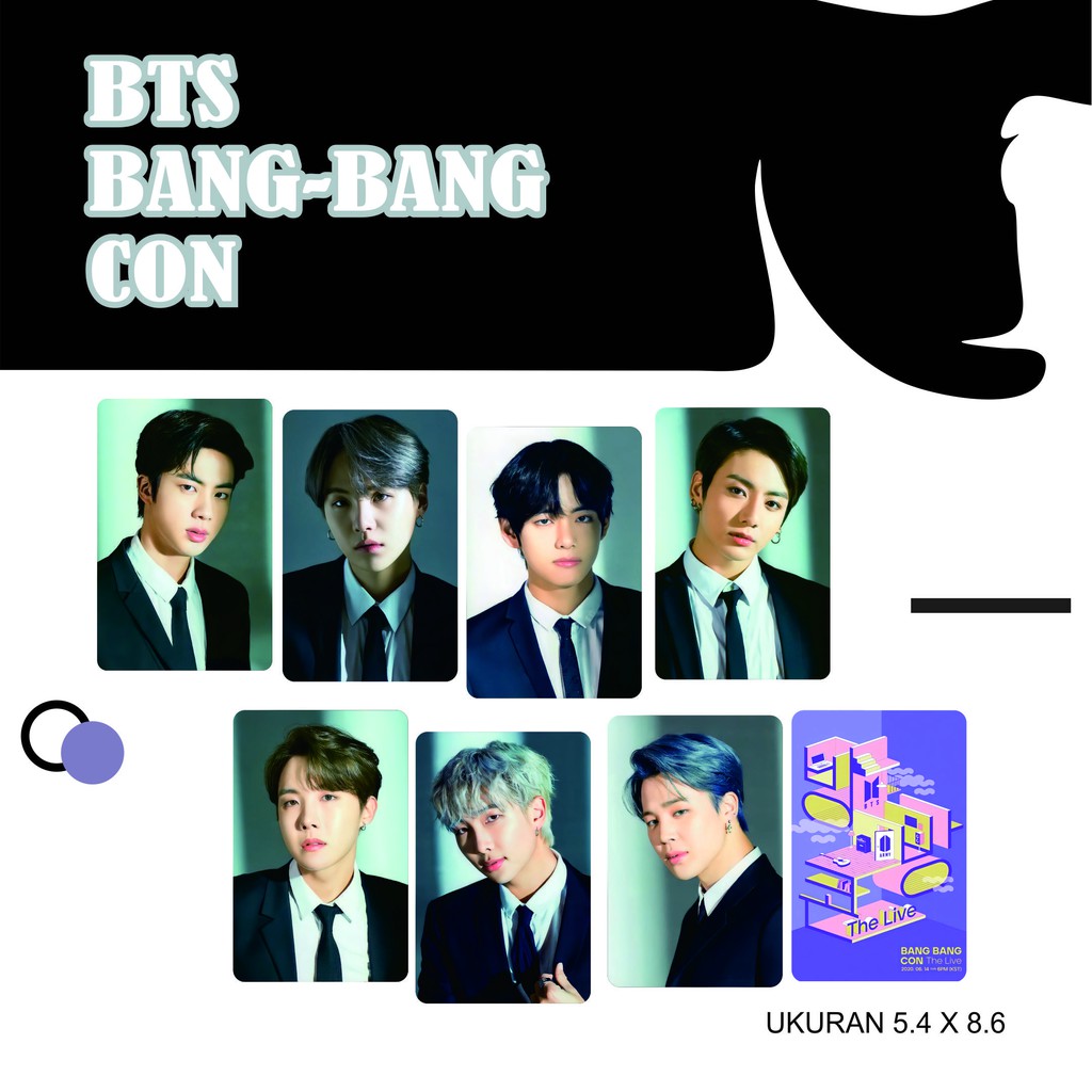 BTS PHOTOCARD  BANG BANG CON UNOFFICIAL
