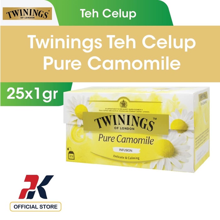 

B06 Twinings Teh Celup Pure Camomile 25X1Gr Gg054S