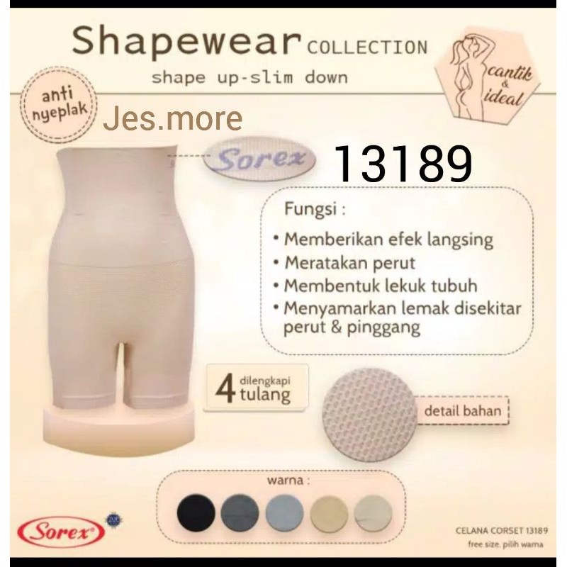 Sorex 13189 Korset Pelangsing Celana