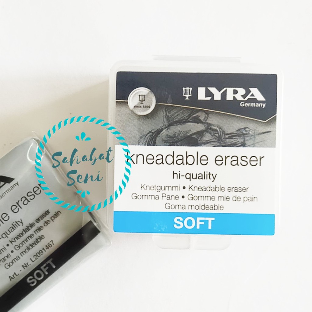 

Lyra Kneadable Eraser / Penghapus Uli Plasticin