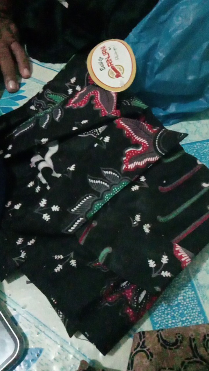 Baju Batik Pria Slimfit Big Size M L Xl Xxl Atasan Kemeja Batik Lengan Panjang Original