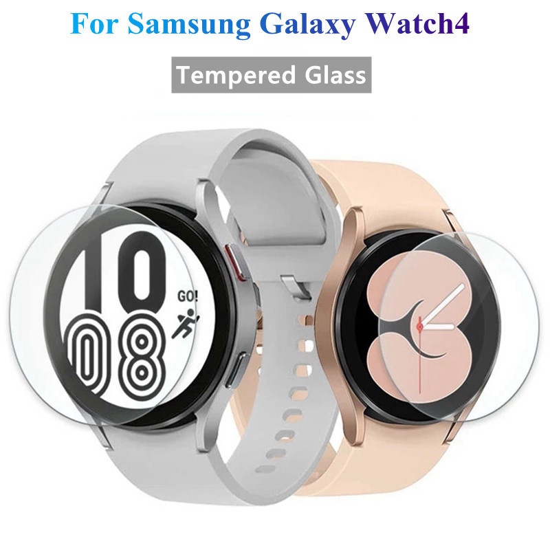 Film Pelindung Layar Tempered Glass Untuk Samsung Galaxy Watch 4 40 / 44mm Classic 42 / 46mm