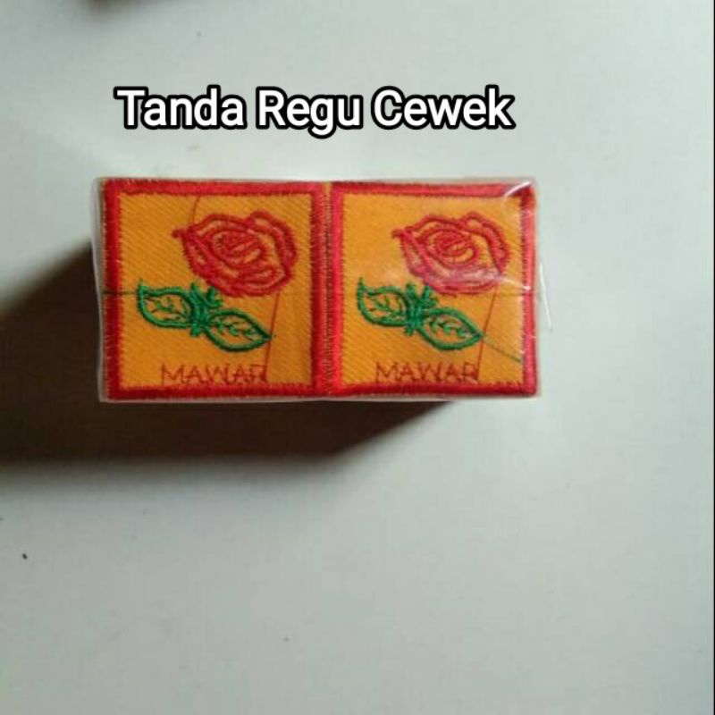 Tanda Regu Cewek Putri Pramuka