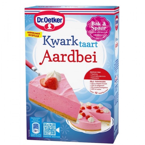 

dr oetker kwarktaart aardbei 420gr | tepung | premix