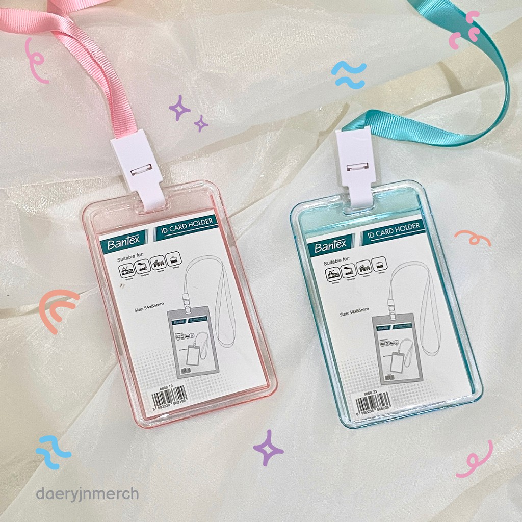 Photocard Holder Kpop Acrylic Bantex