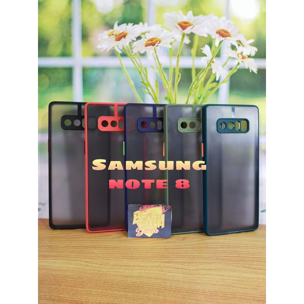 CASE SAMSUNG NOTE 8 - CASE DOVE MY CHOICE PLUS RING KAMERA SAMSUNG NOTE 8 - BD