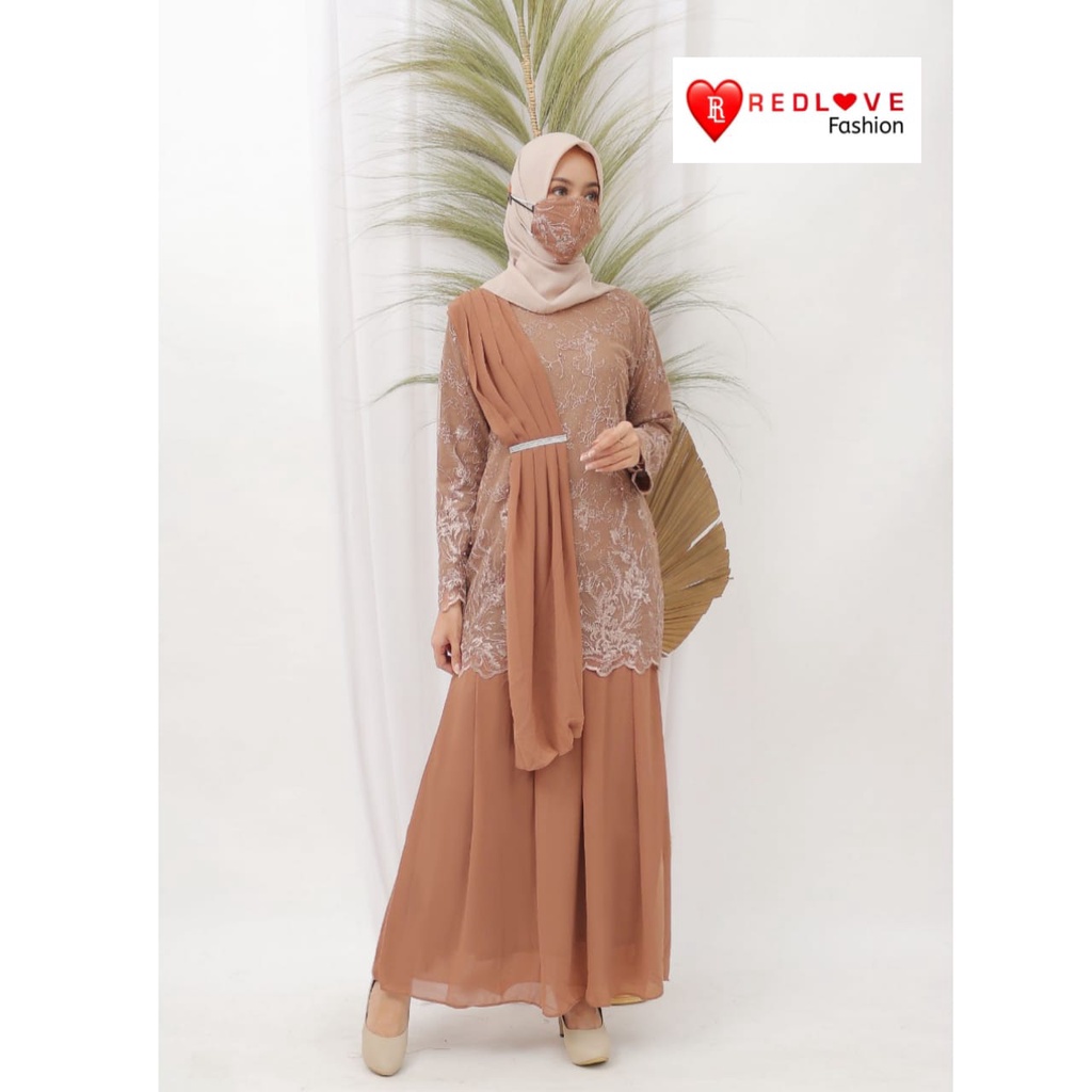 RED LOVE 136/(TERMURAH) /GAMIS KEBAYA SELENDANG /GAMIS TILE MUTIARA TERBAU/ GAMIS FASHIEN PESTA / GAMIS MUSLIMA/GAMIS TILE MUTIARA FASHIEN MUSLIMAH/ GAMIS KE UNDANGAN/ GAMIS TILE KEKINIAN