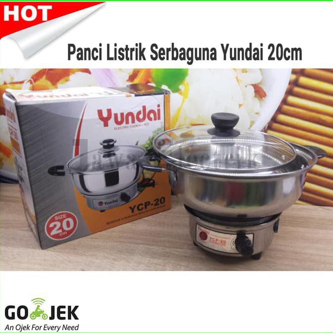 Electric Cooking Pot YUNDAI - 22 (Panci Listrik 22 cm)