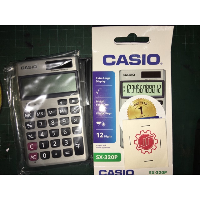 

Calculator Casio SX-320P