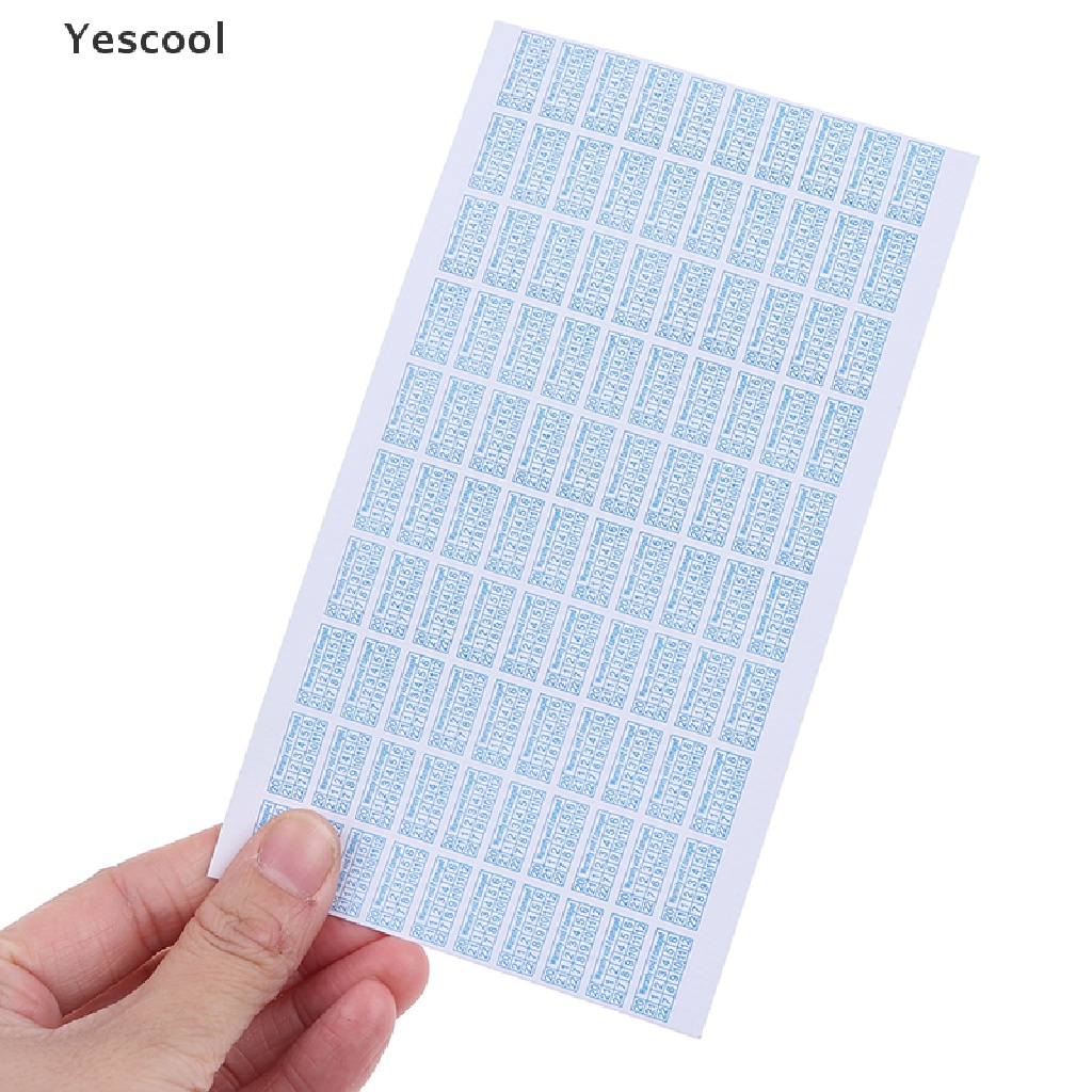 Yescool 200pcs Stiker Label Pelindung Garansi Rusak 2020-2022