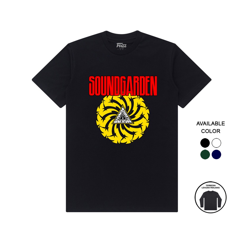 KAOS BAND SOUNDGARDEN T SHIRT BAJU DISTRO MUSIK ROCK METAL SOUND GARDEN PRIA WANITA ORIGINAL BANDUNG