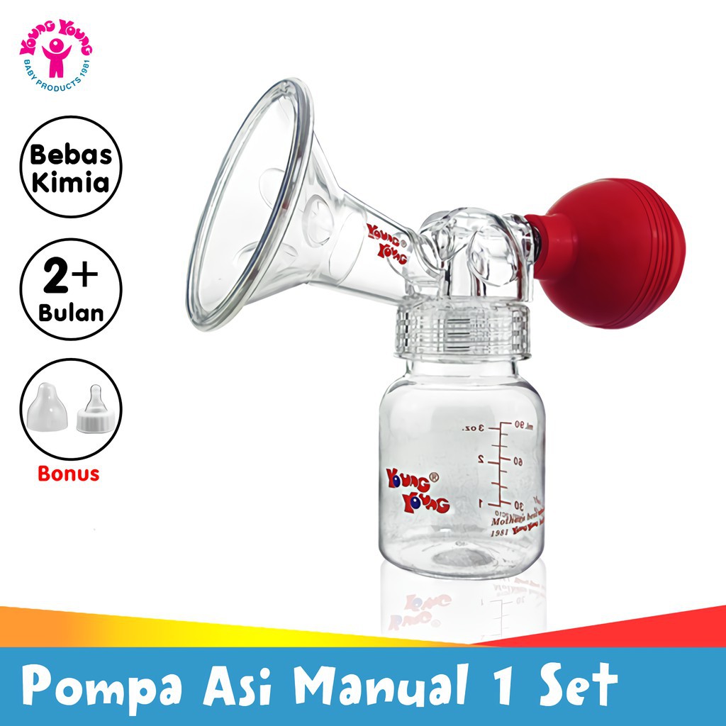 Breast Pump &amp; Feeding Set Young Young Type 302