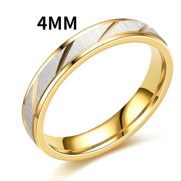 CINCIN TITANIUM LAPIS EMAS 18k