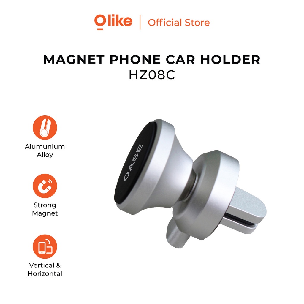 Olike Phone Holder Car Holder Aluminium Alloy Strong Vertical & Horizontal OASE HZ08C