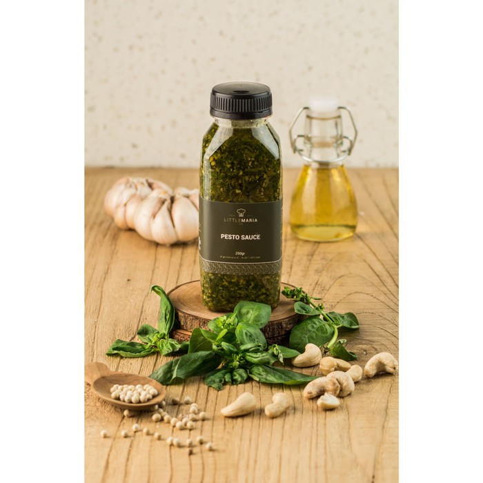 

Jual LittleMaria Pesto Sauce/Saus Pesto 250g 3-5Portions Terbatas